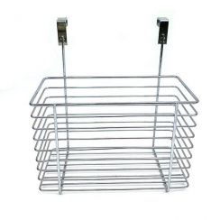 Hanging Storage Rack with Hook for Bathroom and Kitchen Organizer