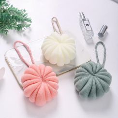 Body Wash Ball Mesh Pouf Scrubber Sponge Set