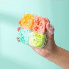 Food Grade Silicone Rubbing Skin Friendly Bath Brush